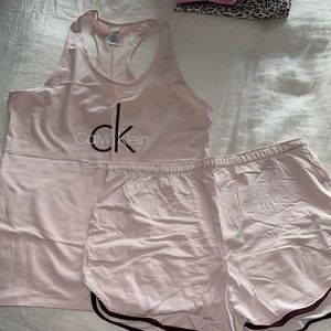 calvin klein pj set